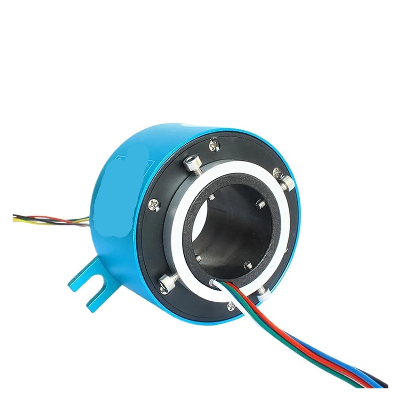 Anillo colector de orificio pasante de 40mm y 12 circuitos de 10A para transmisión rotativa