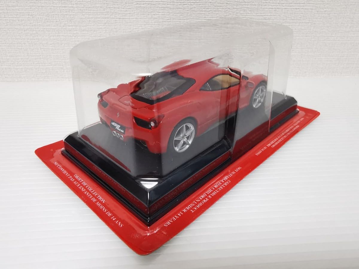 Amazon | アシェット フェラーリコレクション FERRARI 458 Italia 1/43