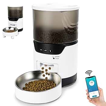 自動給餌器 猫犬対応 3.6L大容量 WIFI対応 遠隔操作 日本語対応アプリ 楽天市場】【SS中 抽選P】Pawsync 自動給餌器 猫 3.6L大容量 猫