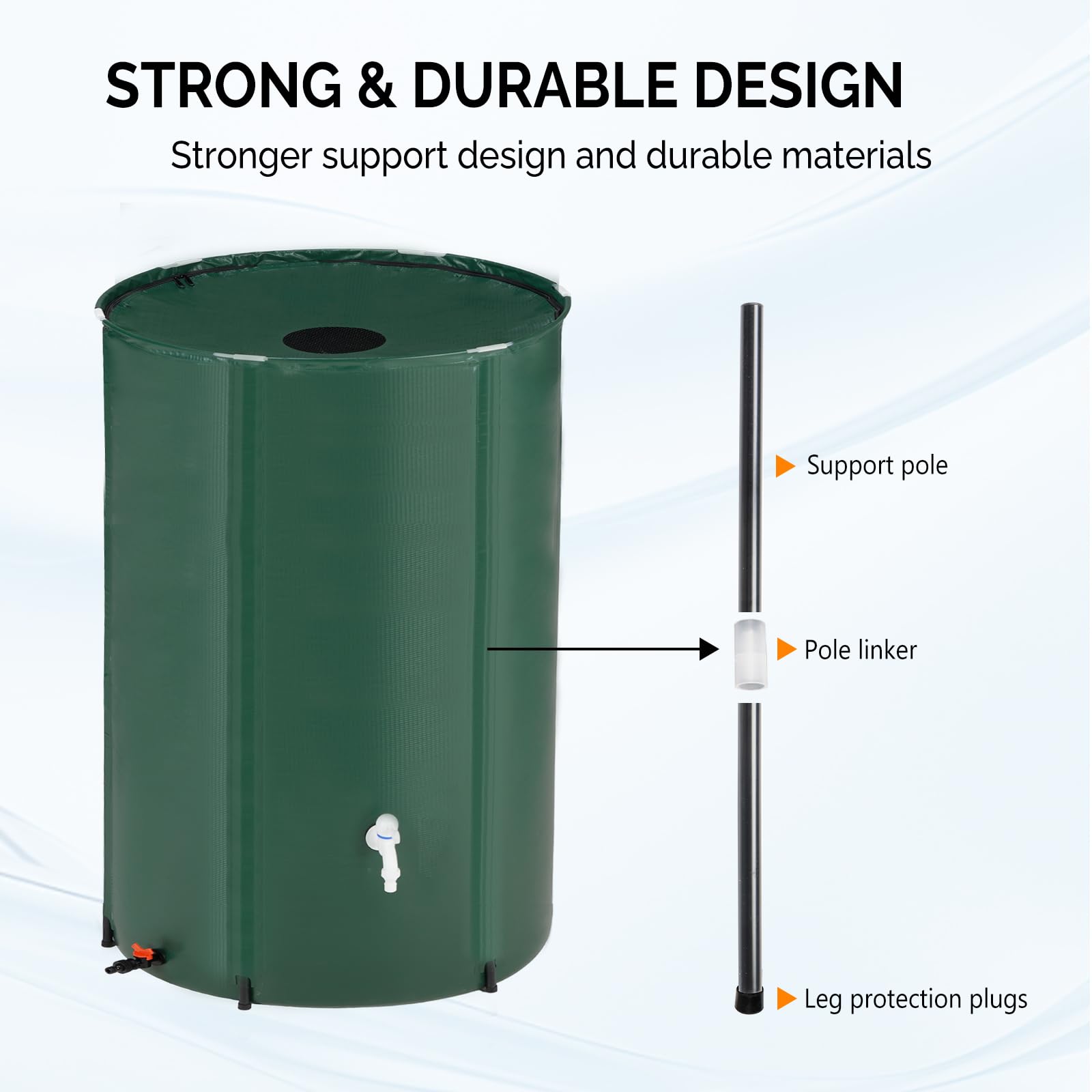 Rain Collection System Matalde Rain Barrel Water Collection System  Anti-Collapse - India Rainwater Collection System, image size:1600x1600