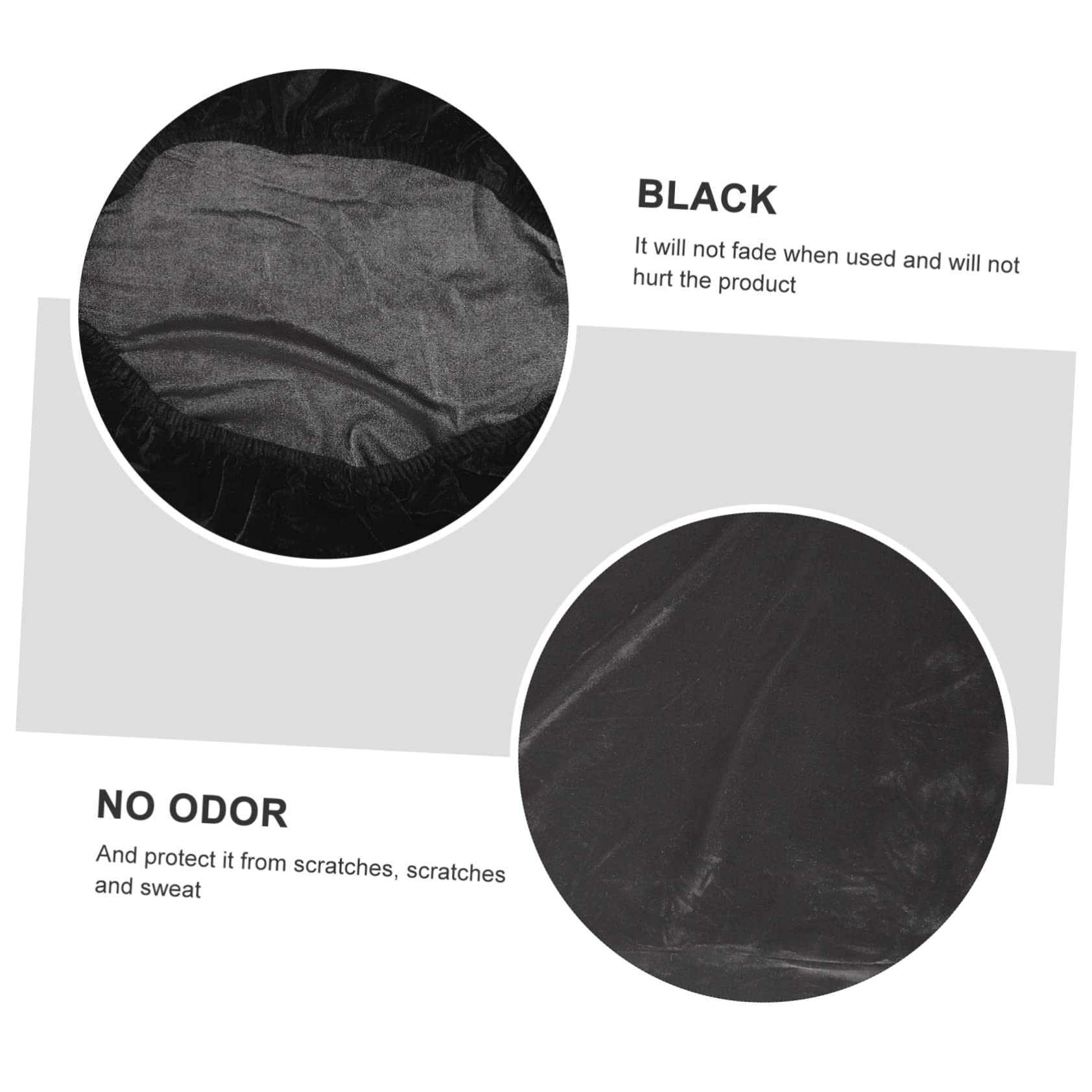Mikinona Funda Protectora para Guitarra de Material Lint Negro, Diseño Simple y Elegante, Resistente al Polvo y Suciedad, Adecuado para Uso Diario y Protección Segura