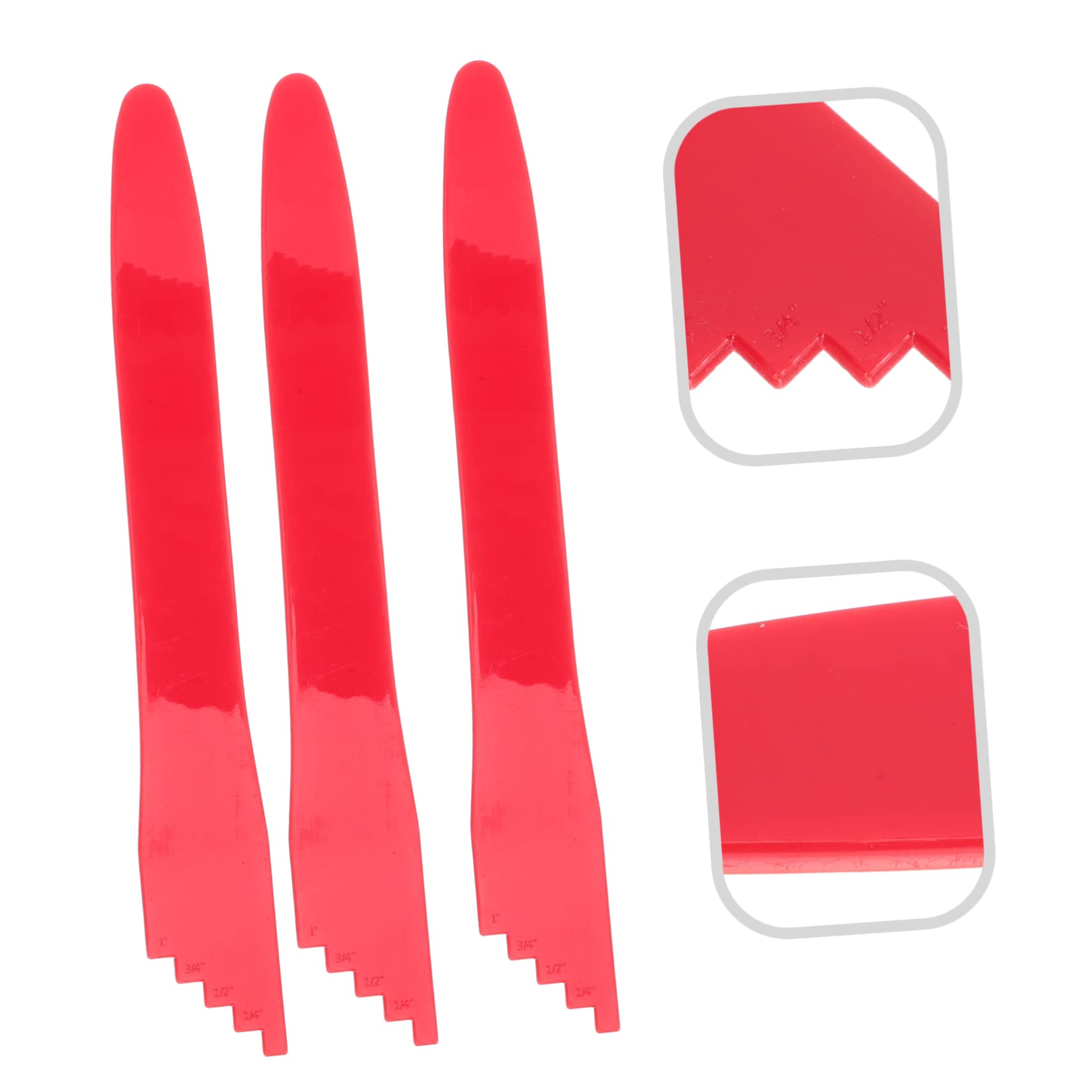 BEBEMOKO 6pcs Canning Bubble Remover Kit Non-slip Jar Lifter Canning Supplies for Bubble Removal Strong Plastic Tools