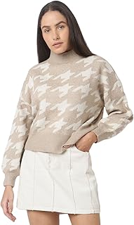 vero moda Women's' Polyester Casual Pullover Sweater-picture-14