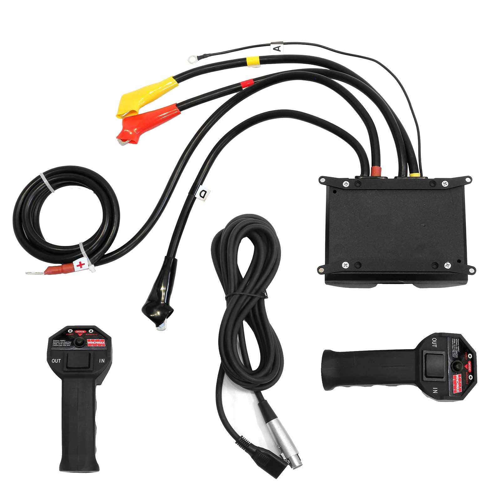 WINCHMAX SL Completo Sistema de Caja de Control de cabrestante de 12 V para un Control Remoto inalámbrico de hasta 20 Libras.