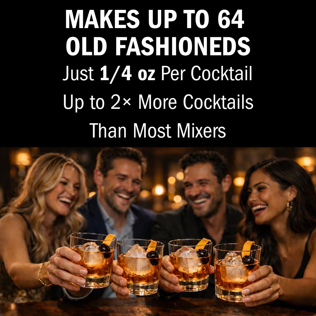Bartender's Secret Sauce USDA Organic Old Fashioned Mix Kit 473,6 g – 64 cocktails