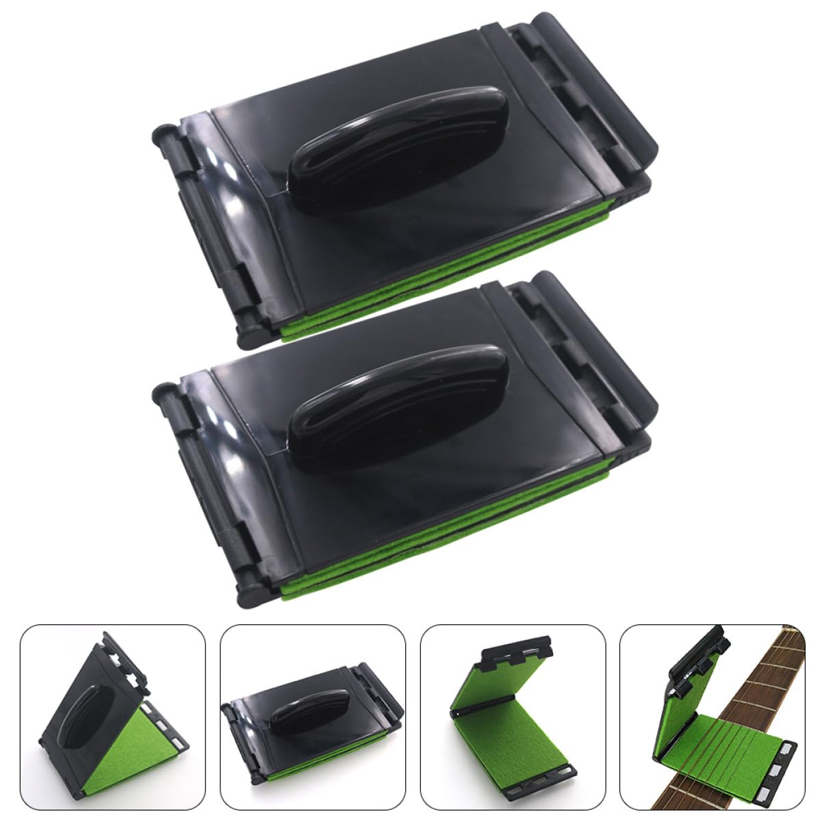 ibasenice 6pezzi Kit Di Pulizia Per Corde Di Chitarra e Basso Strumento Per Manutenzione Di Strumenti Musicali Rimuove e Polvere Accessori Per Chitarra e Ukulele