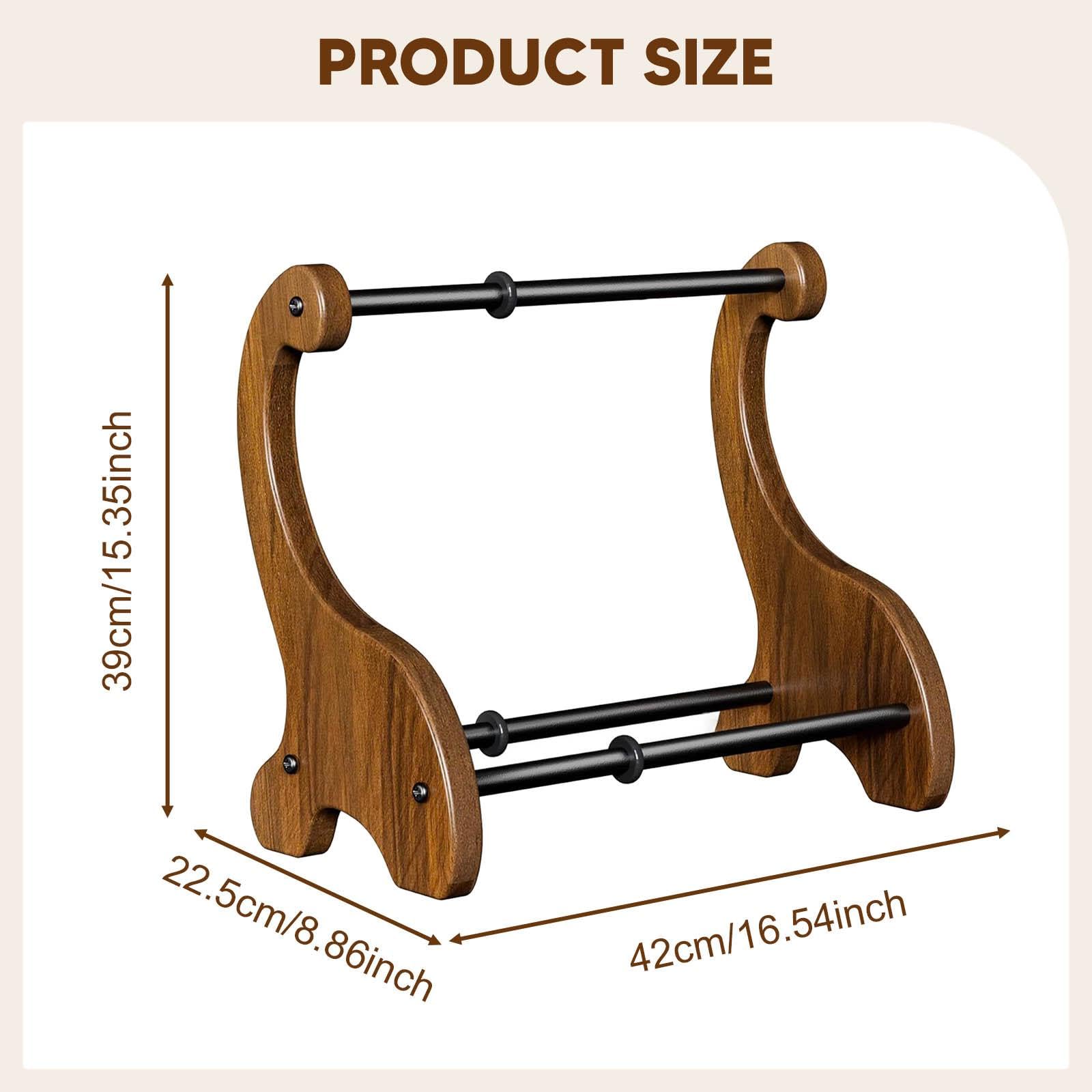 Supporto in Legno per Dischi in Vinile, Moderno Scaffale Da Tavolo per Riporre Riviste, Raccoglitori. Espositore.
