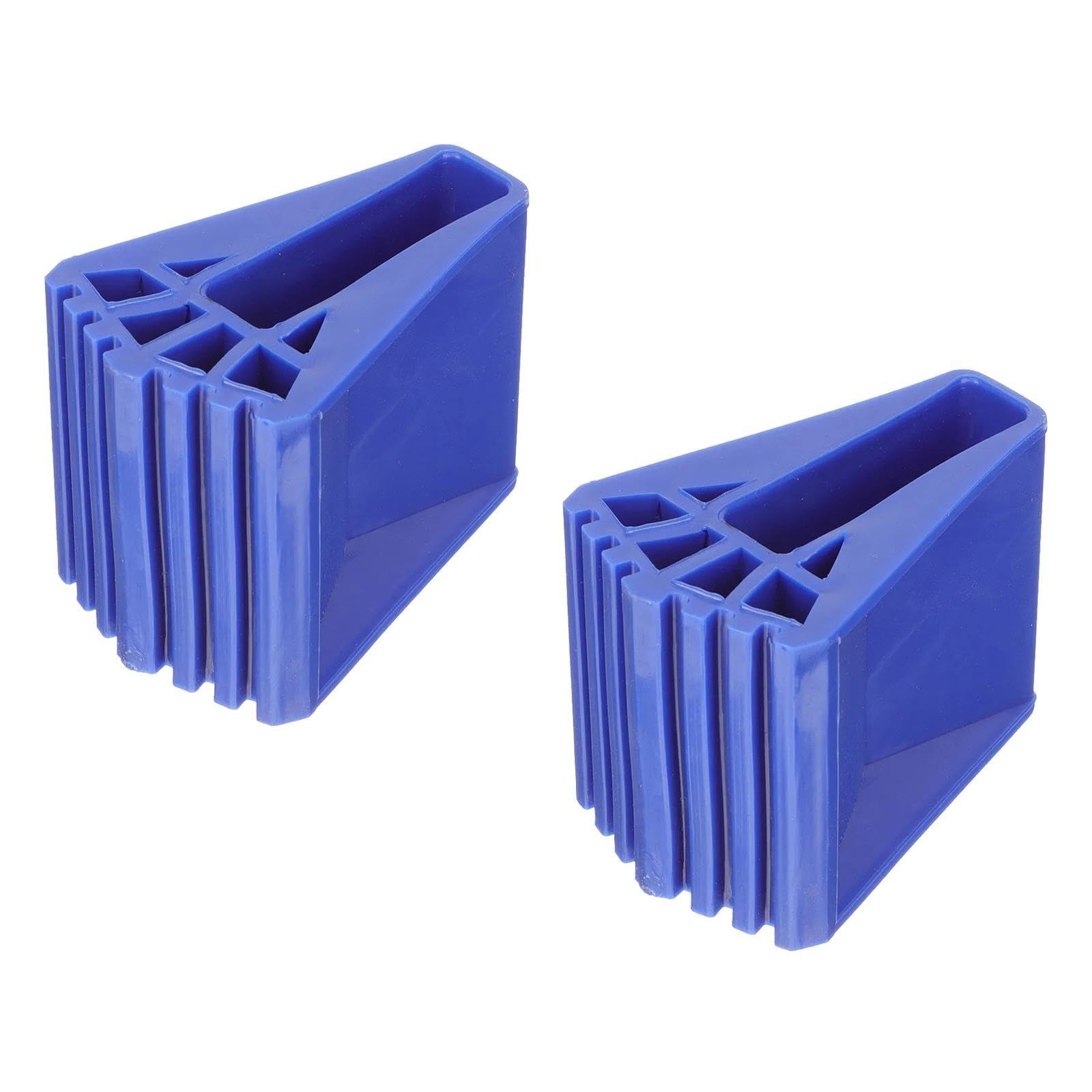 Pixzcsa Blue Ladder Feet Cover Promoting Stability And Safety, 70X40x90mm