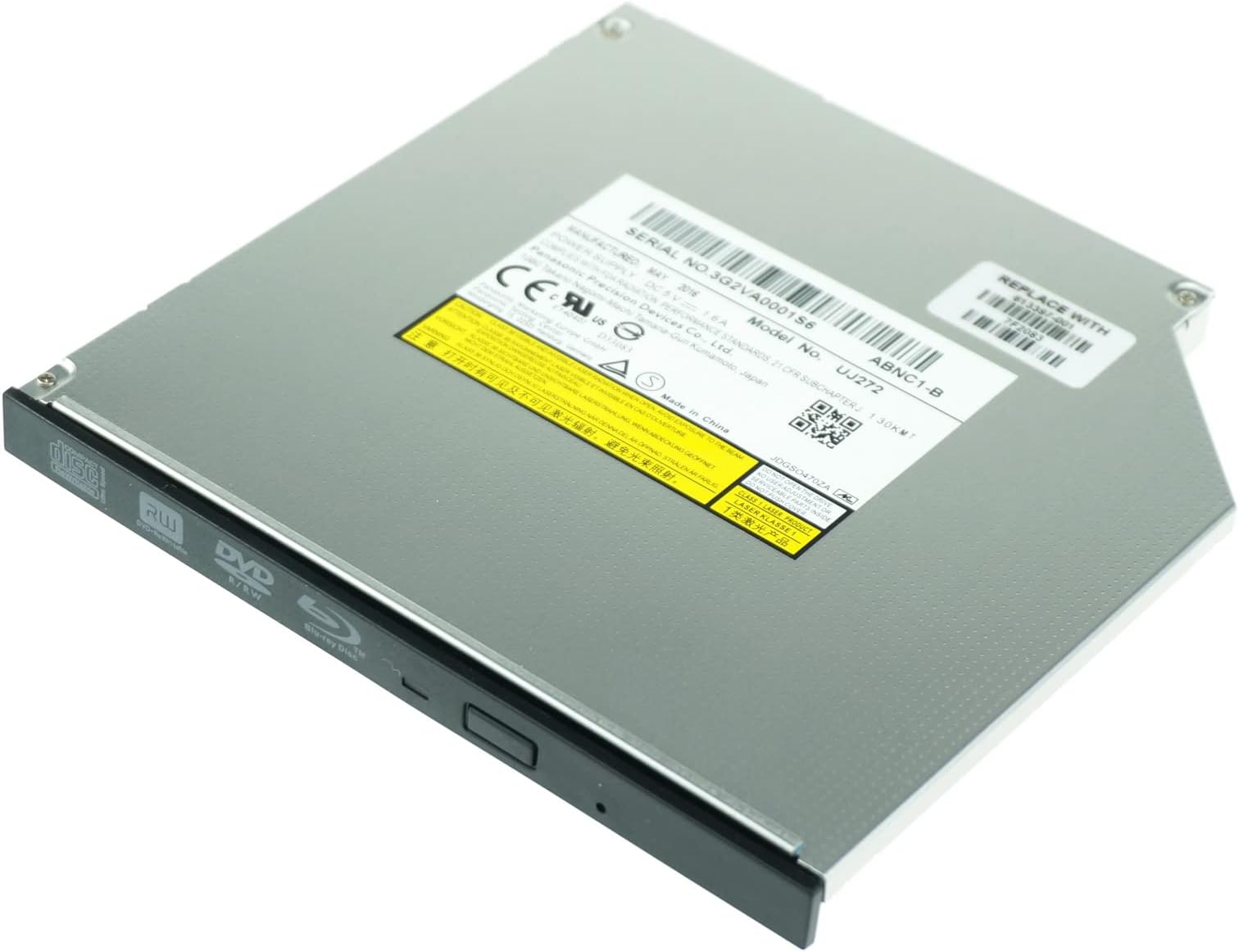 Internal SATA 9.5mm Blu-ray DVD CD Burner Drive Optical Disc Writer Reader