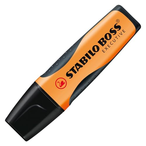 Image of STABILO BOSS Highlighter Pen | 1 Piece | Executive Series | Orange