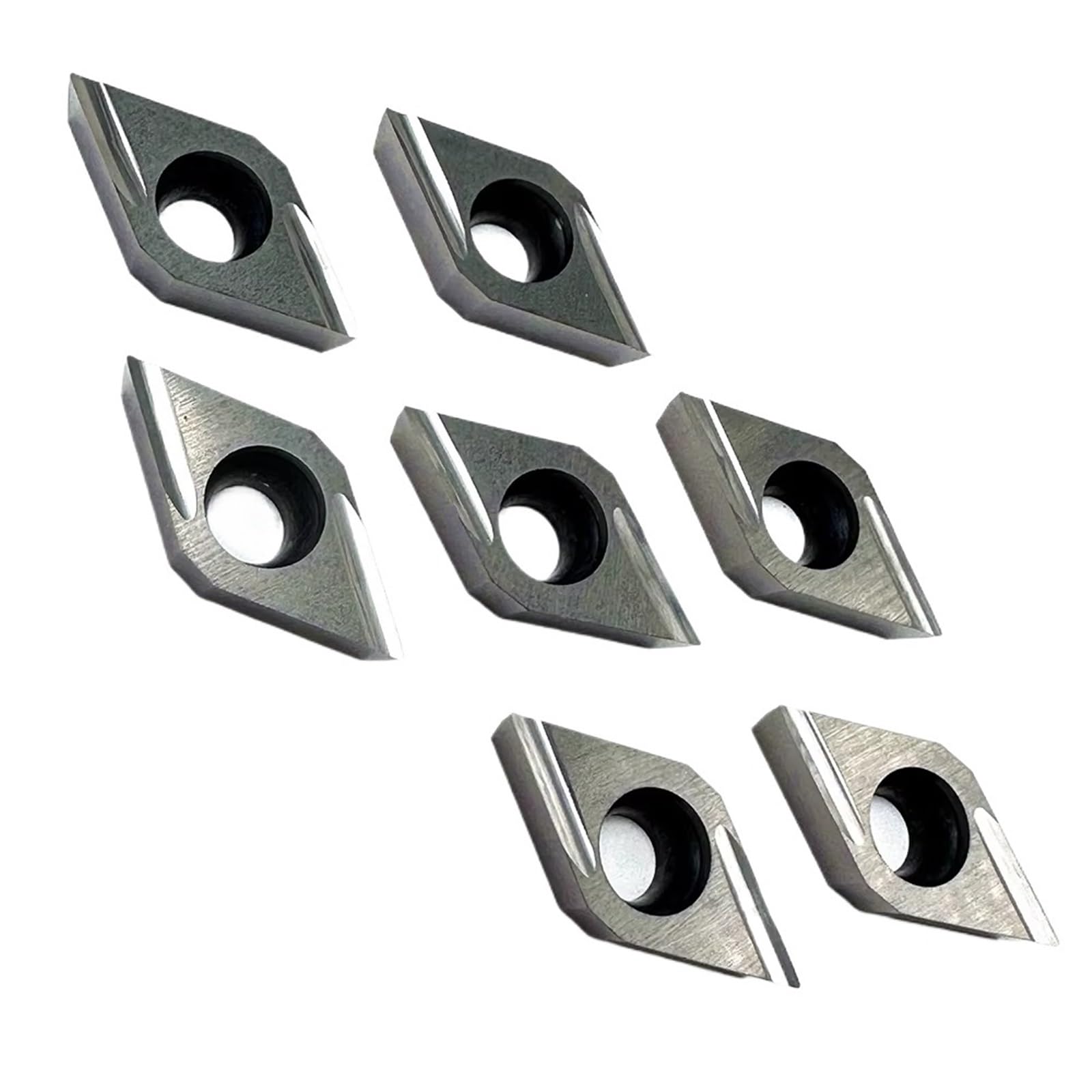 Outil De Tournage Externe CNC Coupe En Métal Et Céramique(10PCS DCGT11T304EL-U TN60)