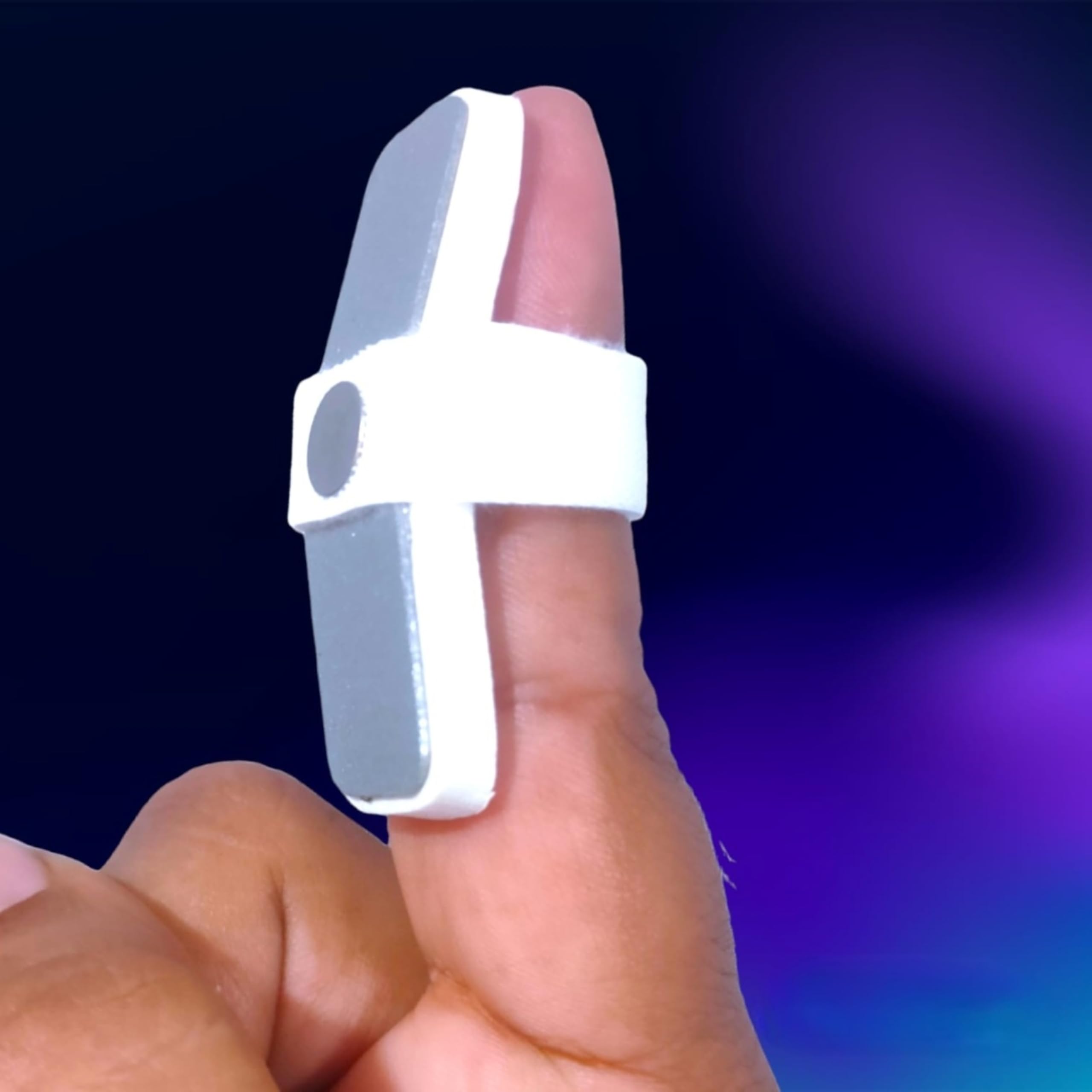 UAKIKAU Lot De 8 Attelles De Doigt En Plastique Pour Arthrite, Doigt Maillet, Hypermobilité (Eds) Pour Pouce/milieu/index/rose Ou Attelle De Doigt Annulaire (2 3 4 5 6 7 8 9