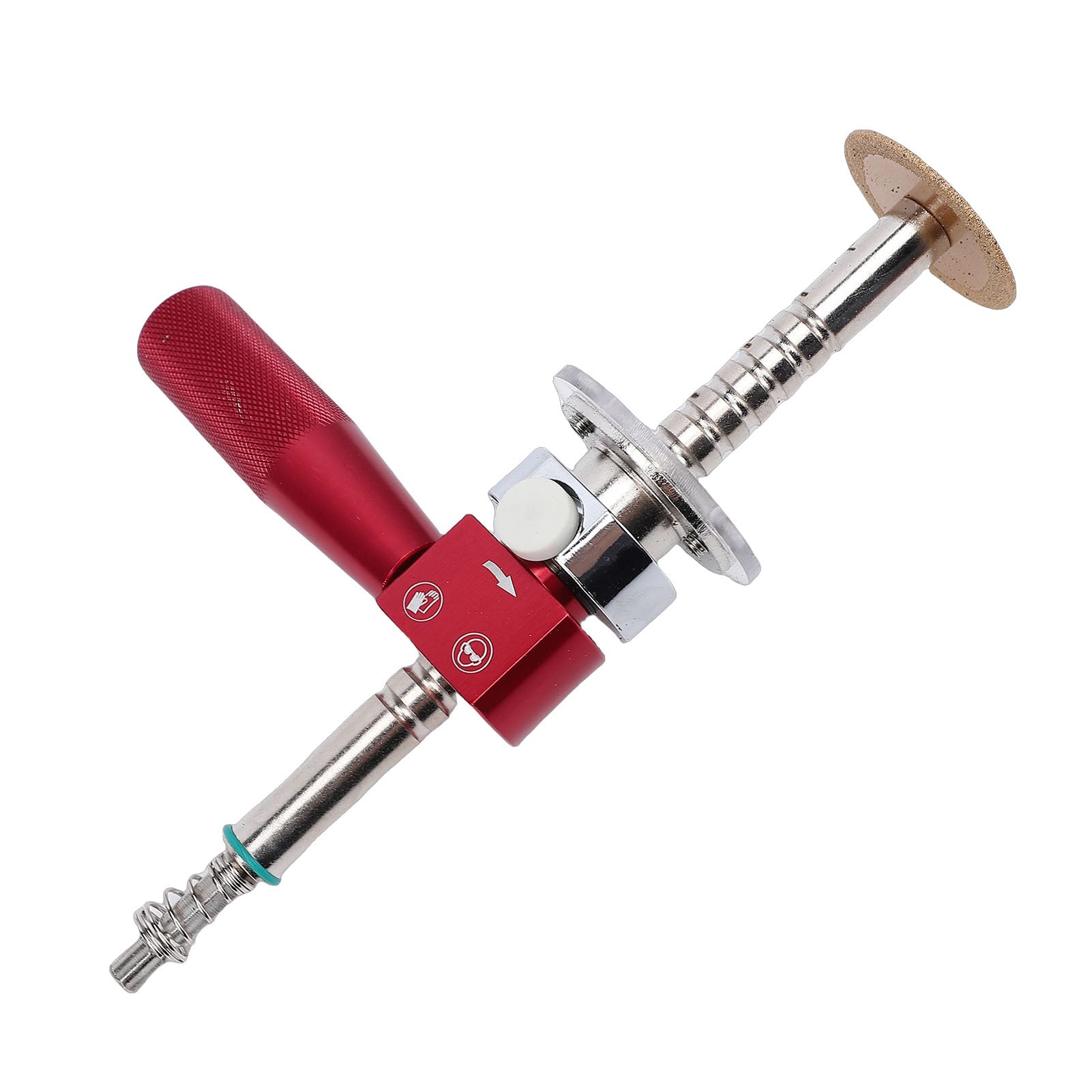 Generic Cortador de Tubos Interior, Kit de Corte de Pared Interno Ajustable y Resistente para Tubos de PVC ABS con de Acero Inoxidable y Varilla de Conexión de 1/4 de Pulgada para Taladros Eléctricos