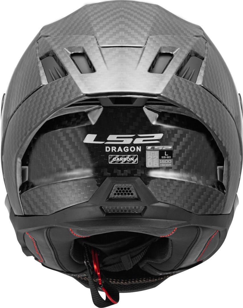 LS2 Helm FF807 Dragon Carbon Motorradhelm Carbonhelm