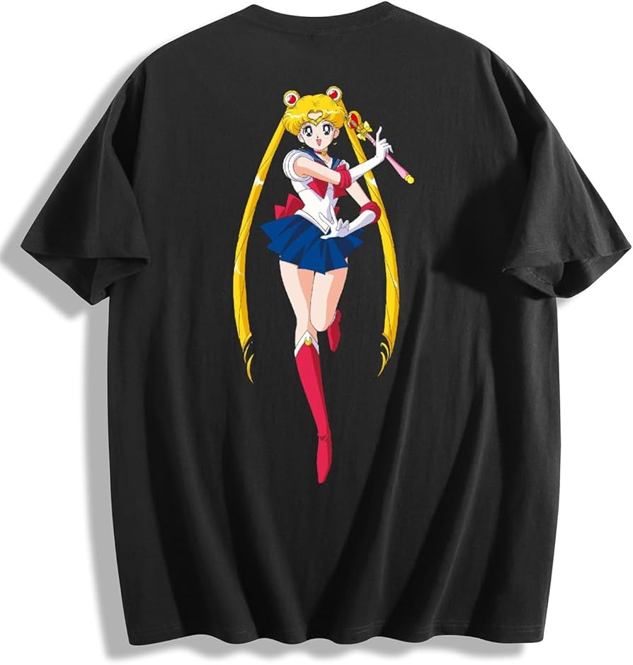 Amazon.co.jp: 日本製 Tシャツ 美少女戦士セーラームーン メンズ 半袖