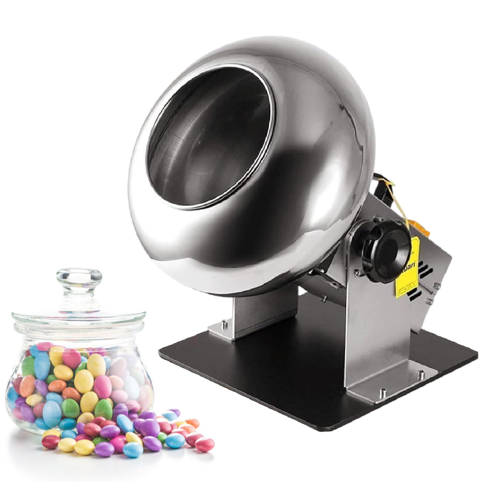 Chocolate Coater Sugar External Hair Dryer for Drying Ball Coating Drying Machine Large Capacity and Large Pot Mouth