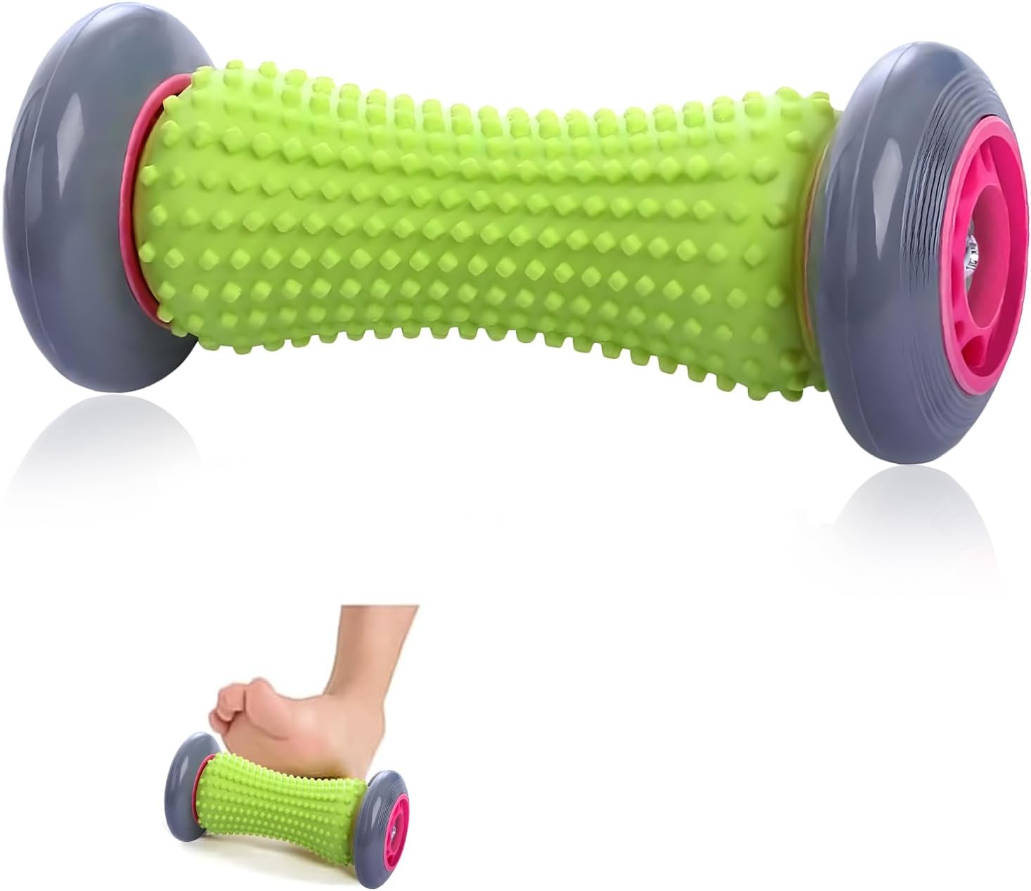 NA/ Foot Massage Roller, Deep Tissue Trigger Point Muscle Roller Stick to Relieve Pain and Stress Plantar Fasciitis Recovery Therapy Tool Foot Massager for Tight Muscles, Feet, Hands, Arms, Legs