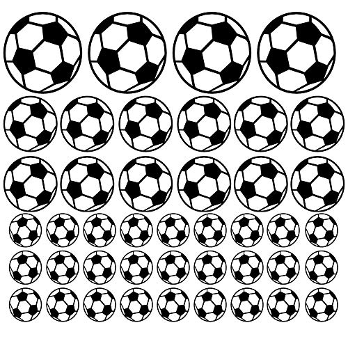 SITAKE 43 Piezas Stickers de Fútbol para Decoración miniatura 2
