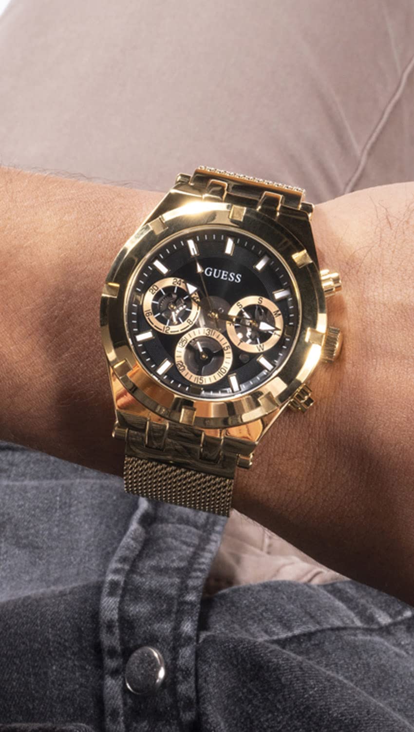 Guess Reloj Deportivo multifunción de 44 mm para Hombre