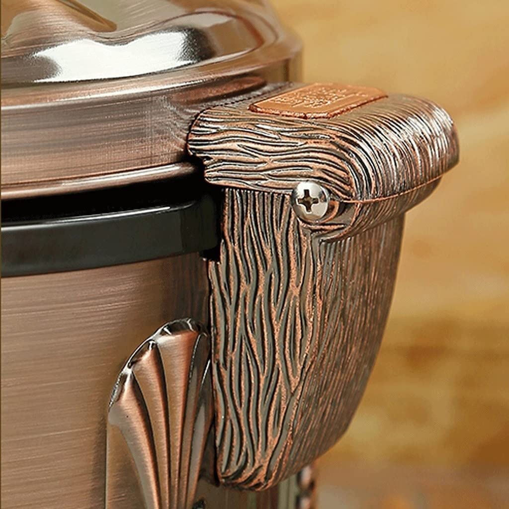Portarifiuti Pattumiera Cucina Pattumiera A Gradini In Acciaio Inossidabile Con Coperchio Silenzioso E Delicato, Pattumiera A Pedale Con Secchi Interni In Plastica Cestino di Spazzatura ( Color : A ,