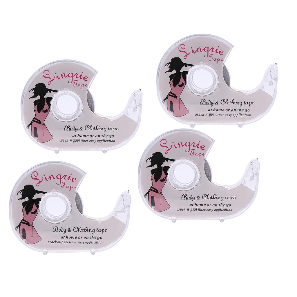 4x Double-Sided Lingerie Tape Adhesive For Clothes Dress Wedding Prom-Clothing Shoes & Accessories - Womens Clothing - Intimates & Sleep - Forms Enhancers-image-45