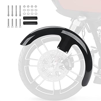 Amazon | Bravema 19インチ オートバイフロントフェンダー