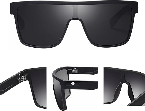 Miniatura 3 de Gafas de sol polarizadas deportivas para hombres Ciclismo Conducción Pesca Correr Golf Gafas de sol Mujeres 100% Protección UV HD6015