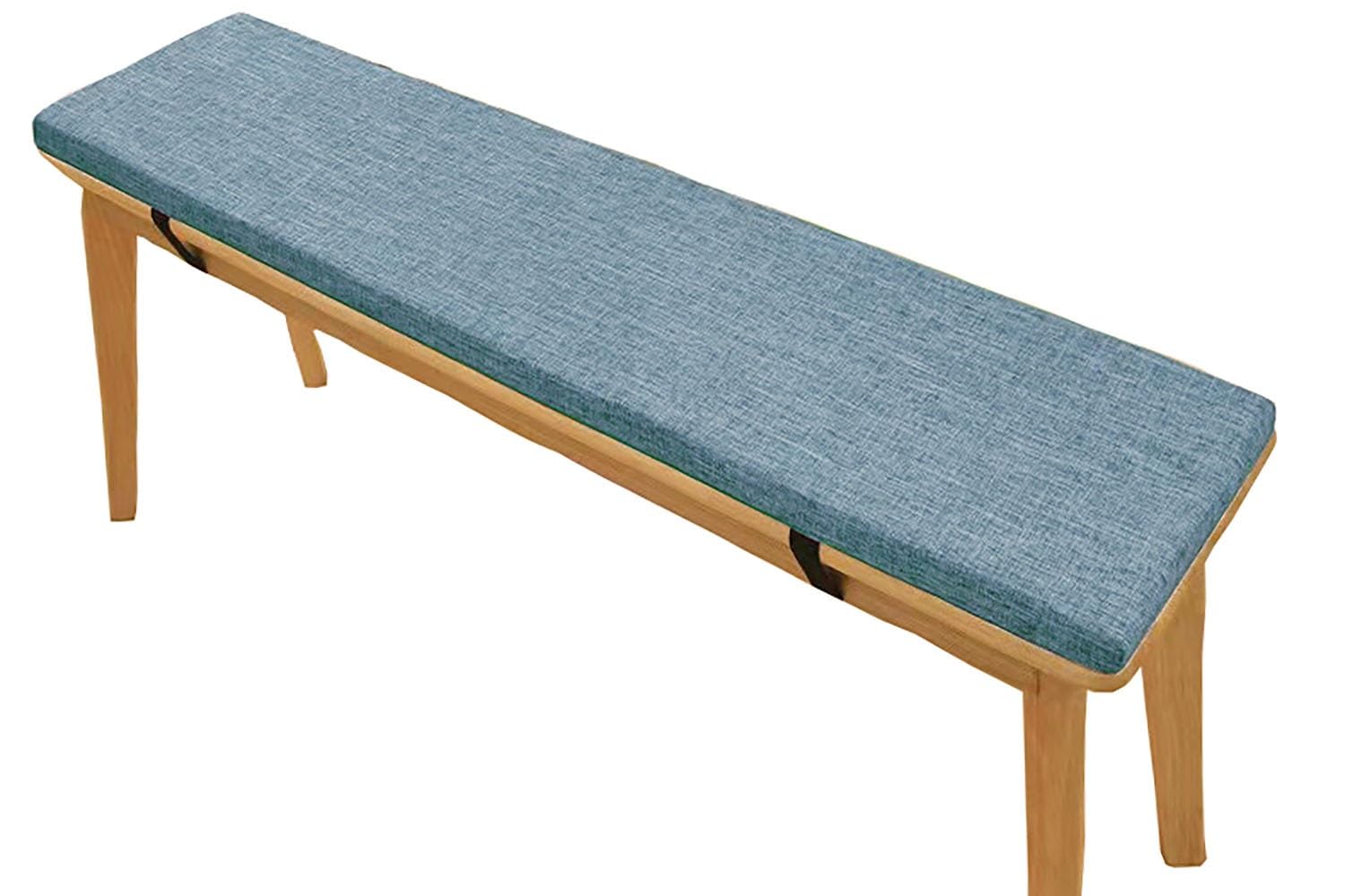 Banco lavable para exteriores de 120x35 cm cojín extraíble de jardín