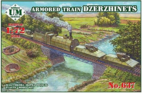Sponsored Ad - Plastic Model Armored Train Dzerzhinets UMT637