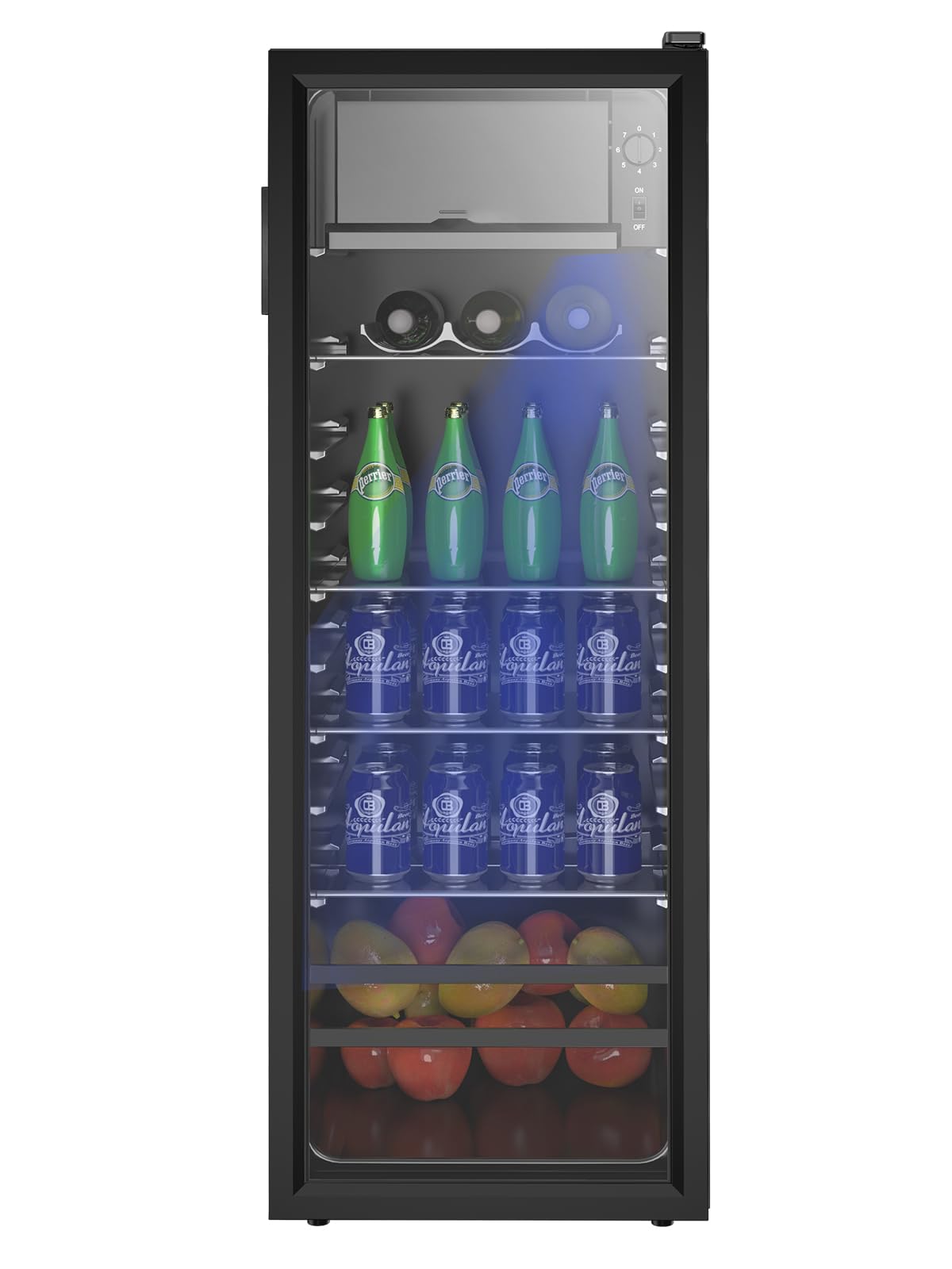 KRIB BLING KB02 FLB-120 3.2 cu ft Wine Cooler