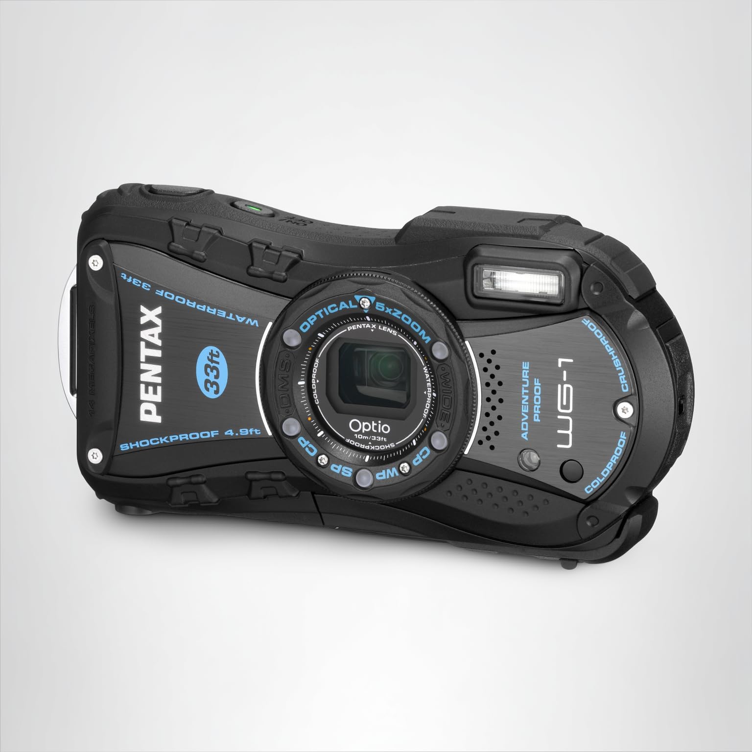 Amazon | PENTAX 防水デジタルカメラOptio WG-1 ブラック 約1400万画素