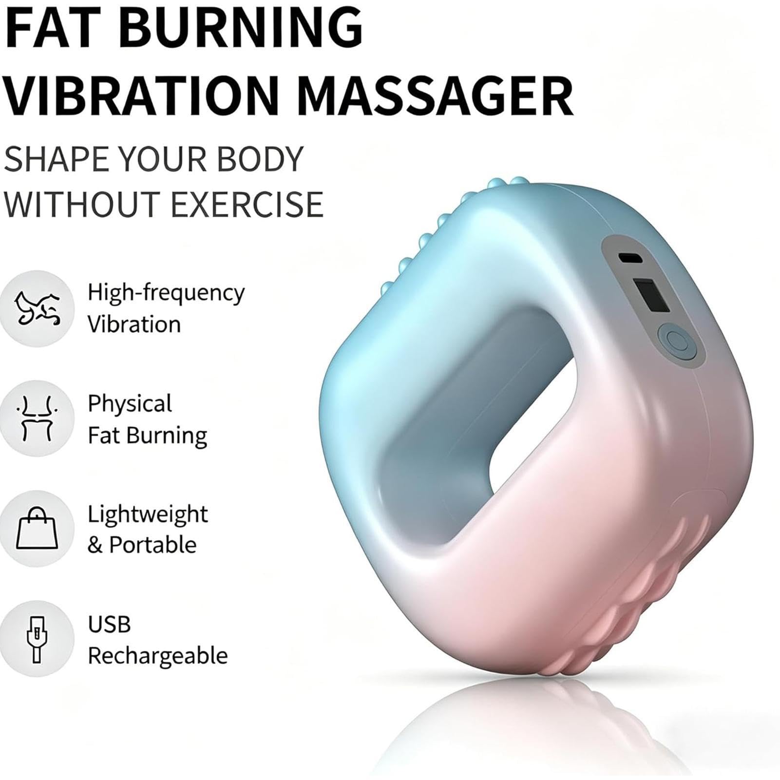 Anneau Masseur Corporel Machine Électrique Ergonomique À 8 Modes De