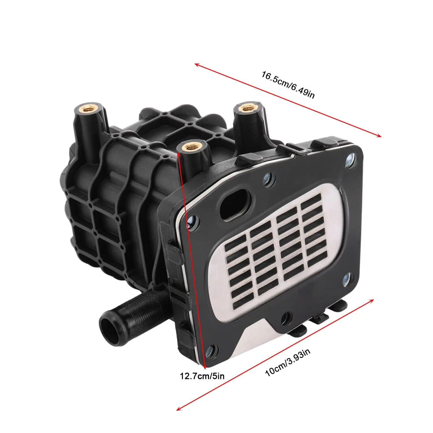 Radiatore di ricircolo dei gas di scarico AGR 9820965980 AGR alloggiamento radiatore valvola di raffreddamento 3553004 1861749 per Ford SMAX Peugeot 308 508 Citroen DS4 DS5 C4 C5
