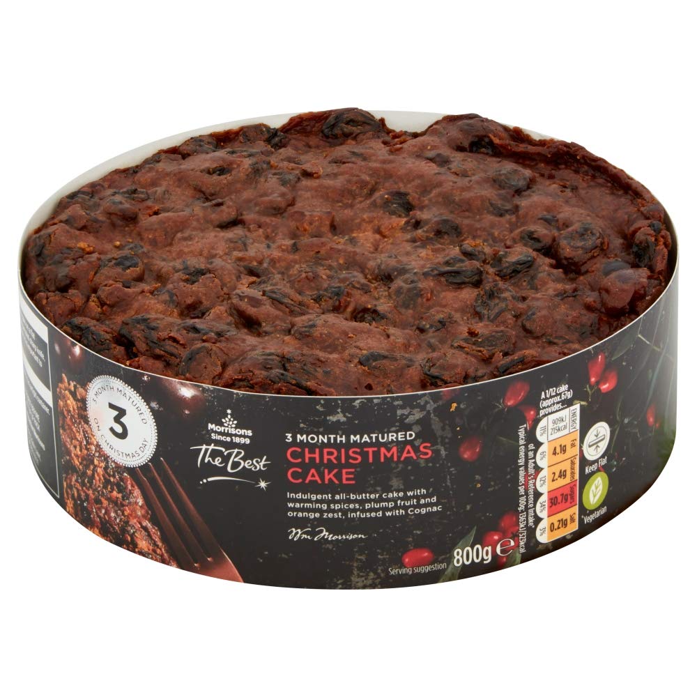 The Best Christmas Rich Fruit Cake, 800g Grocery