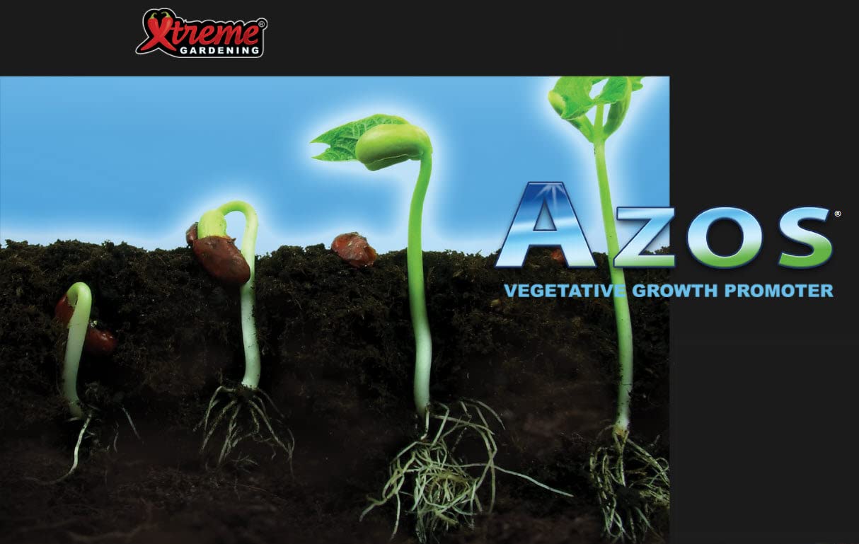 RTI Xtreme Giardinaggio RT1350 Azos – Microbi Fissatori Di Azoto – 170g – Stimolante Della Crescita Per Piante Verdi E Rigogliose