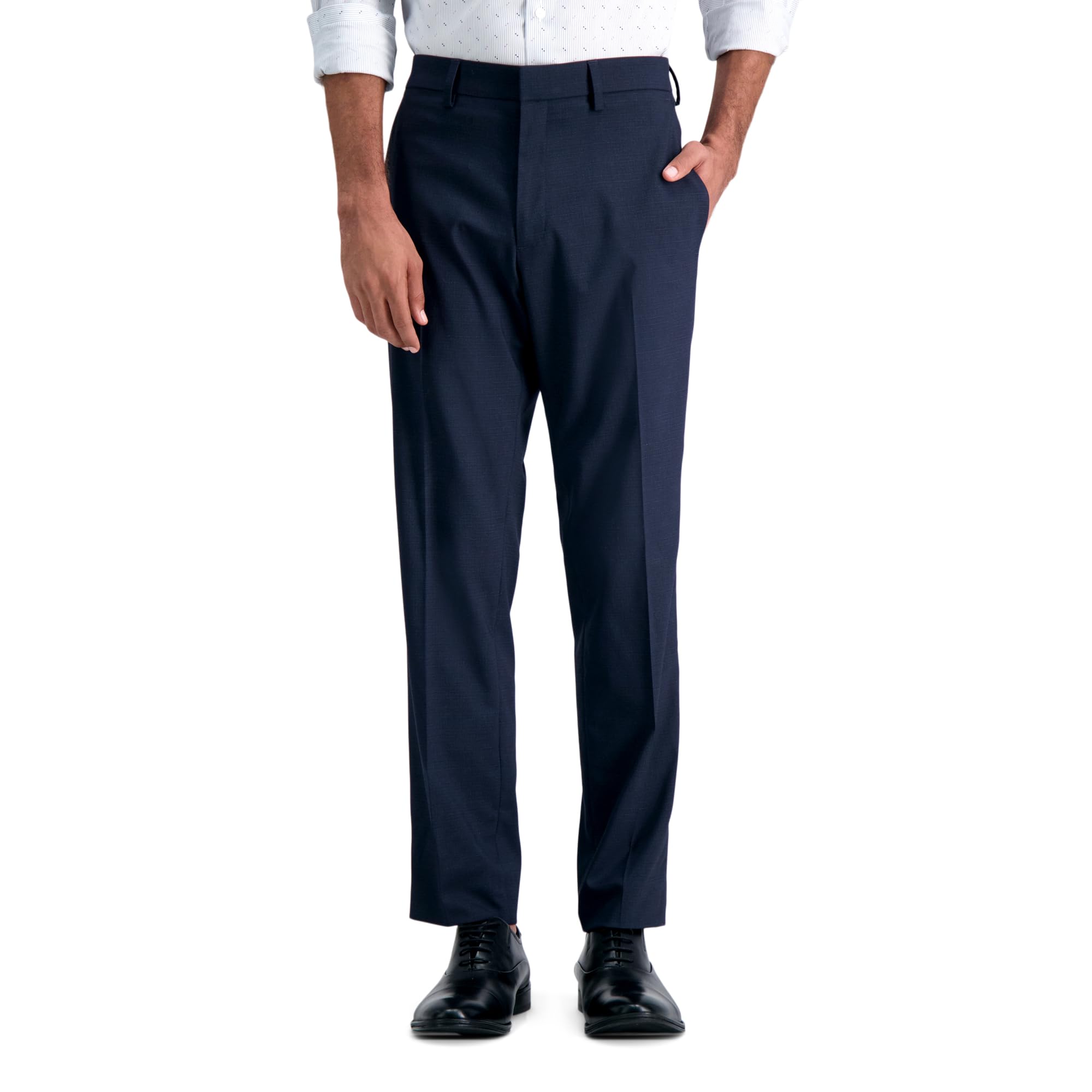 Kenneth Cole Reaction Mens Fashion Patterned Slim Fit Dress Pant