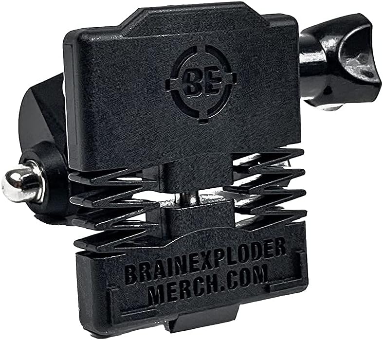 BrainExploder Adjustable NVG Helmet Mount Compatible with All GoPro Hero Cameras