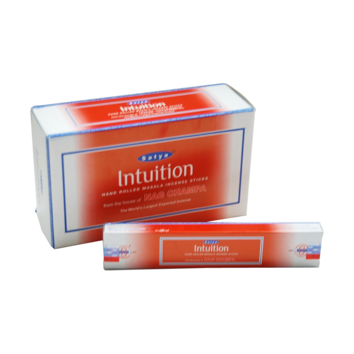 Satya Nag Champa Intuition Masala Incense, 15 Sticks x 12 Packs