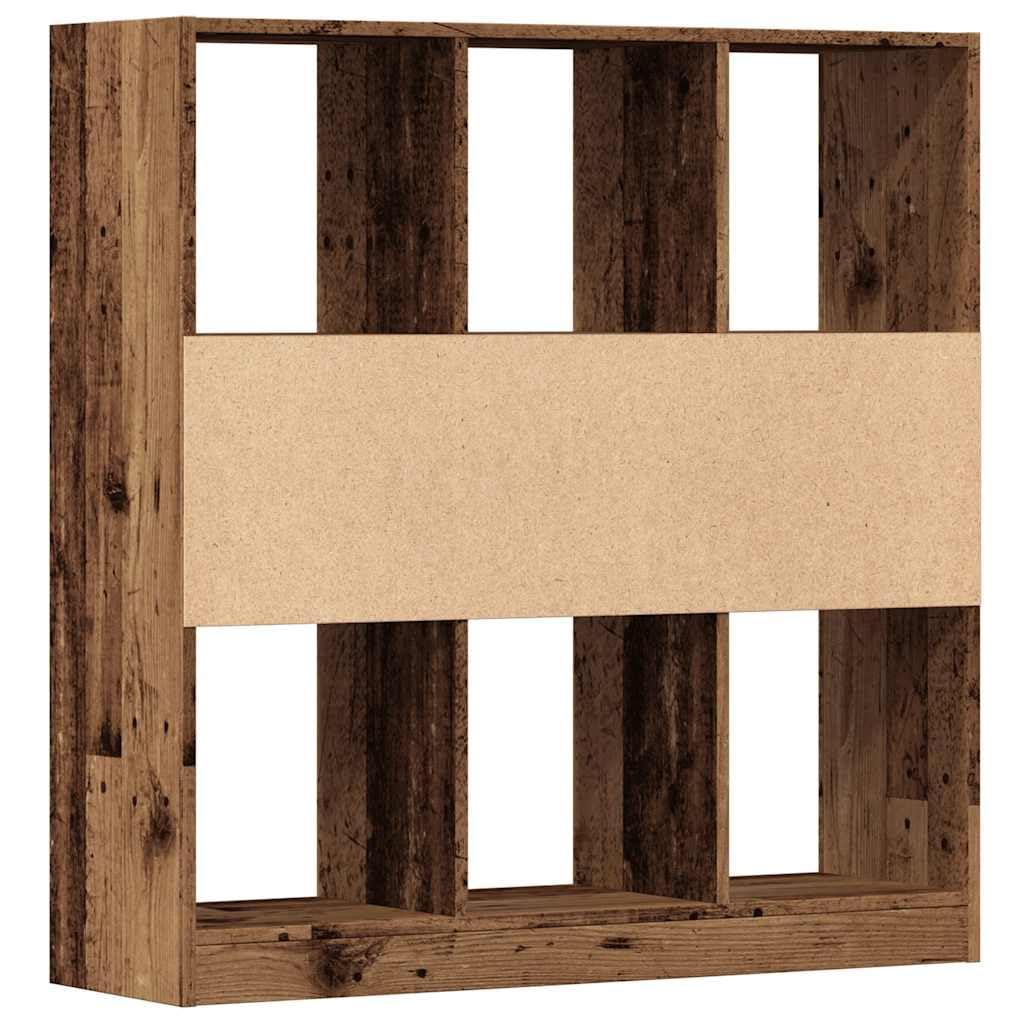 Generisch Bücherregal Altholz-Optik 97,5x29,5x100 cm Holzwerkstoff,Möbel,Regalsysteme,Bücherregale Bücherschränke-855788