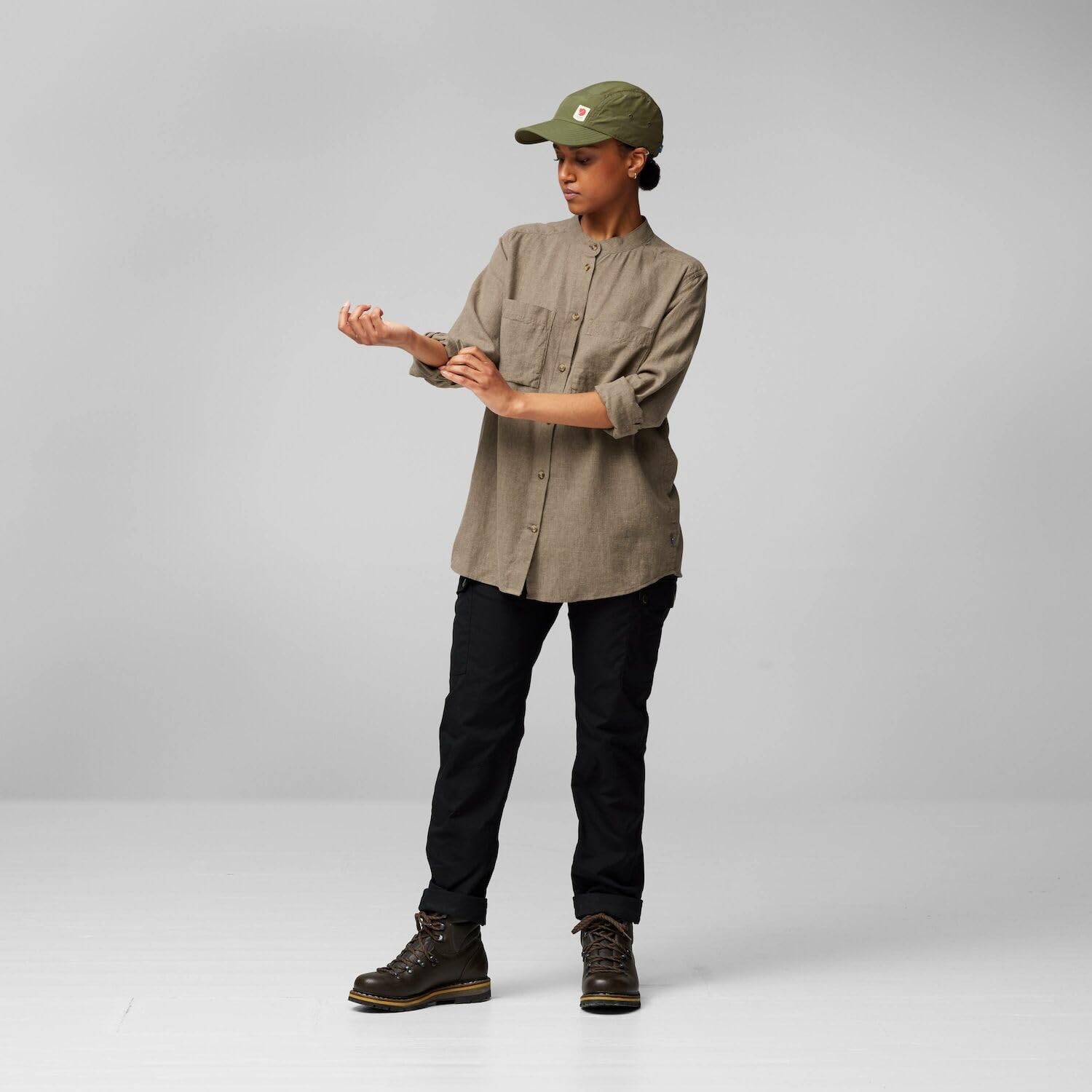 Fjällräven Damen Övik Hemp Ls Shirt (1er Pack)