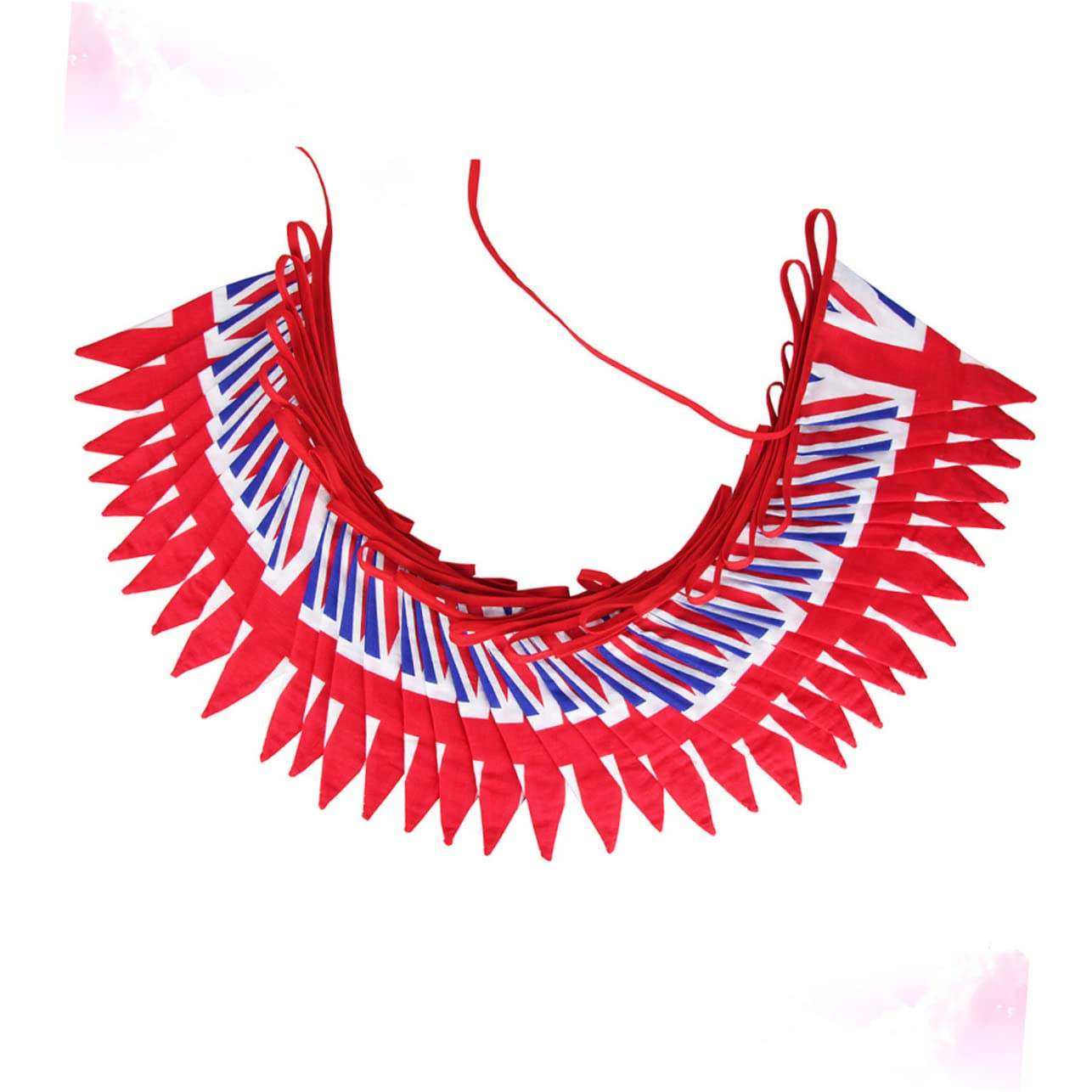 ifundom 2piezas Banderín De Bandera Británica Decorativa Para Fiestas Al Aire Resistente y Ligera Para Eventos Patrióticos y Celebraciones Jardines o Patios