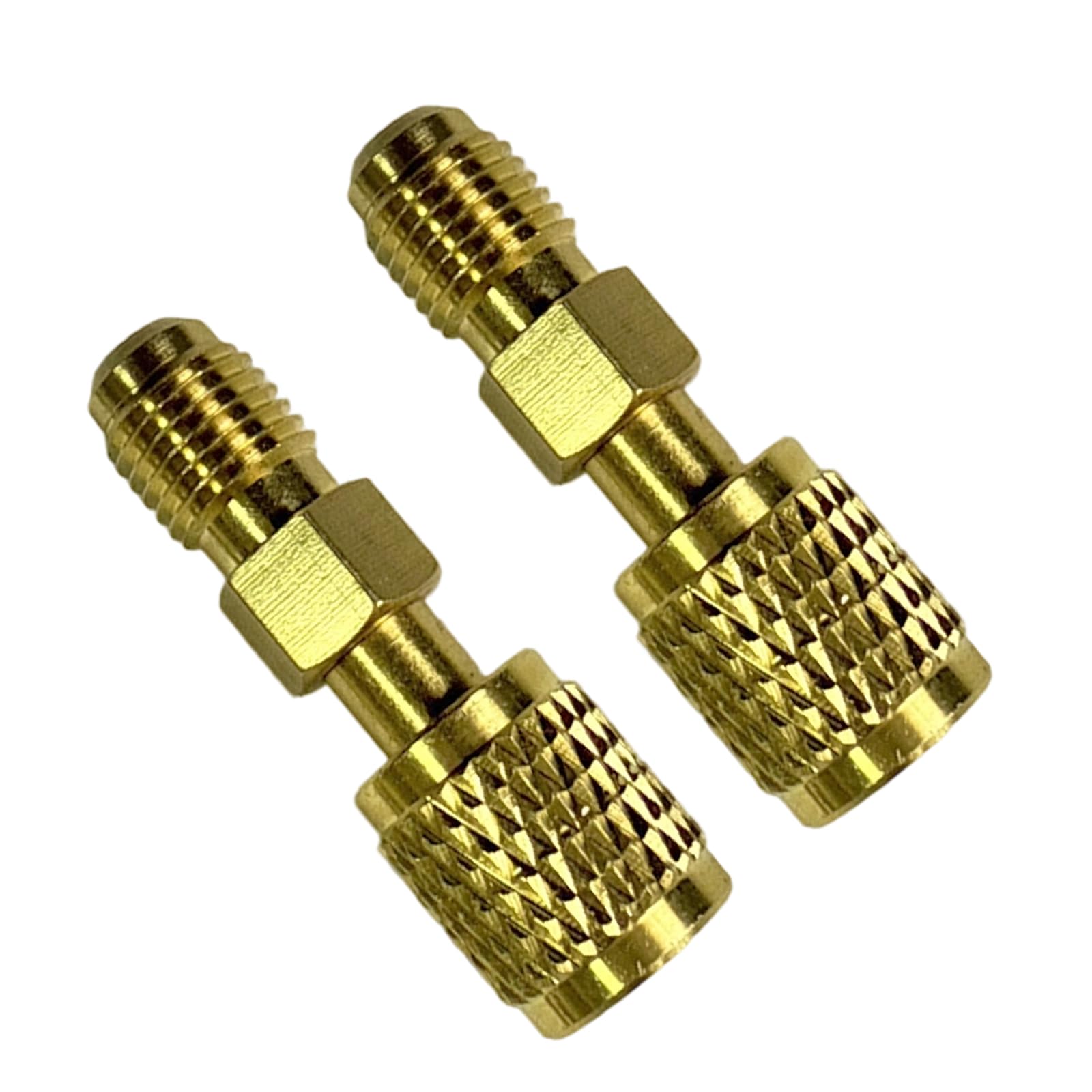 Msioytog Men's A Highly Strength Steel Ntiloosening 1 / 4Inch To Fe Reverse Thread Dapter For R454abc Split Systems Portable Dapter Luminum Shell Converter