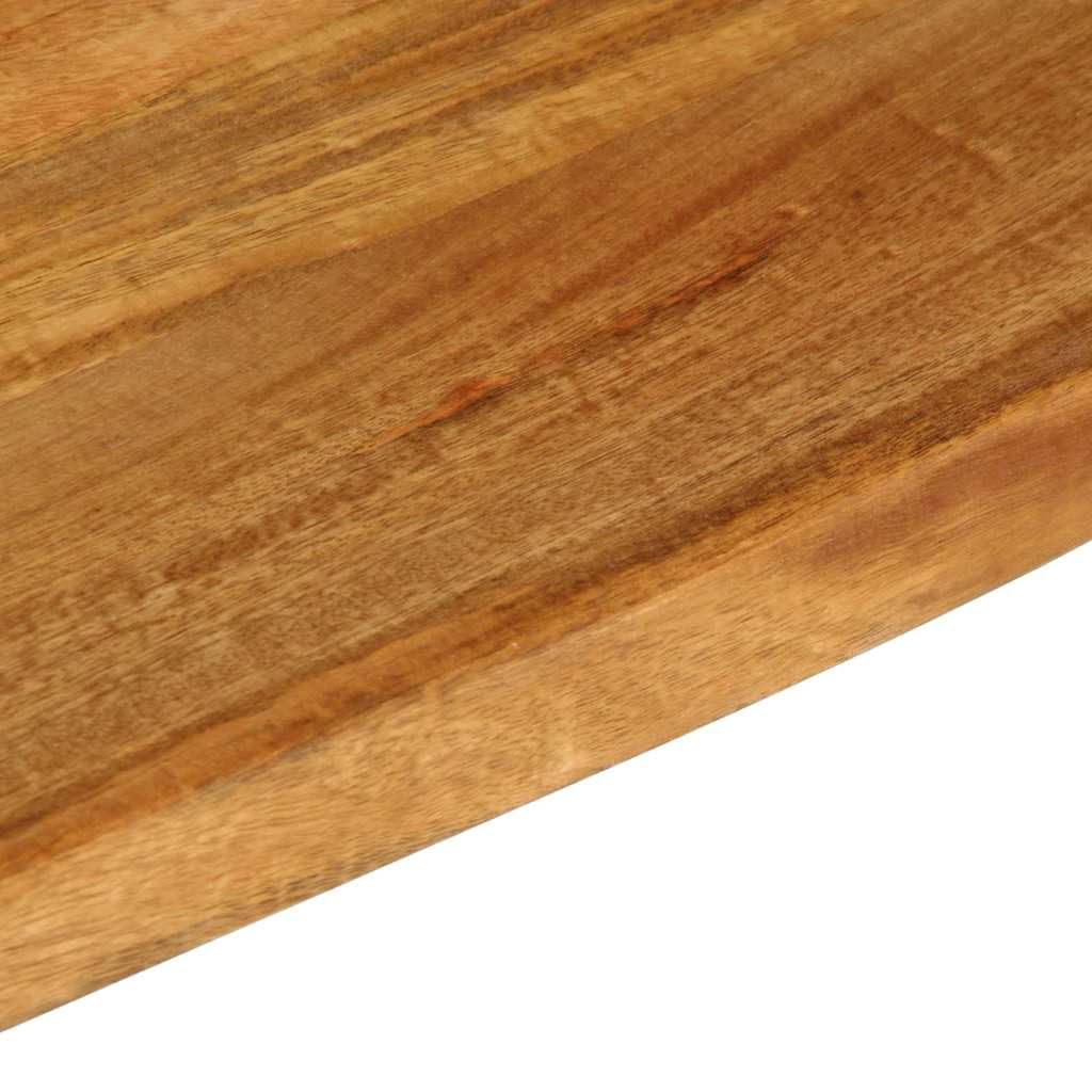 vidaXL Tischplatte mit Baumkante 50x40x2,5 cm Massivholz Mango
