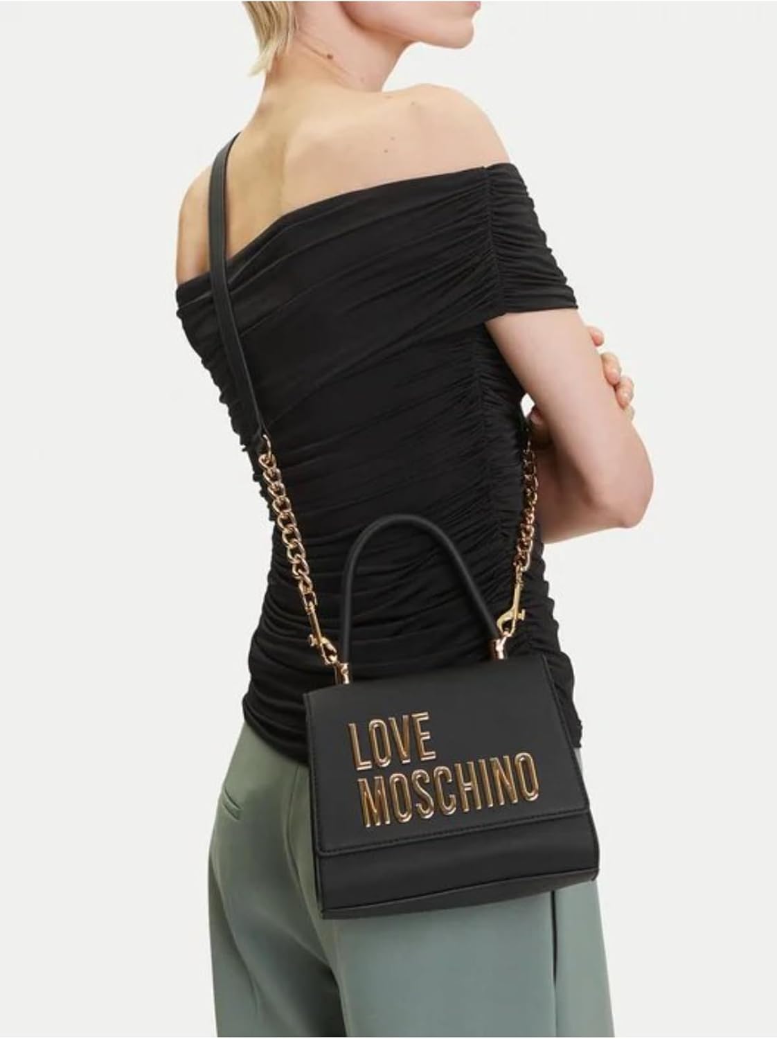 Love Moschino Bicolor Polyethylene Women's Handbag