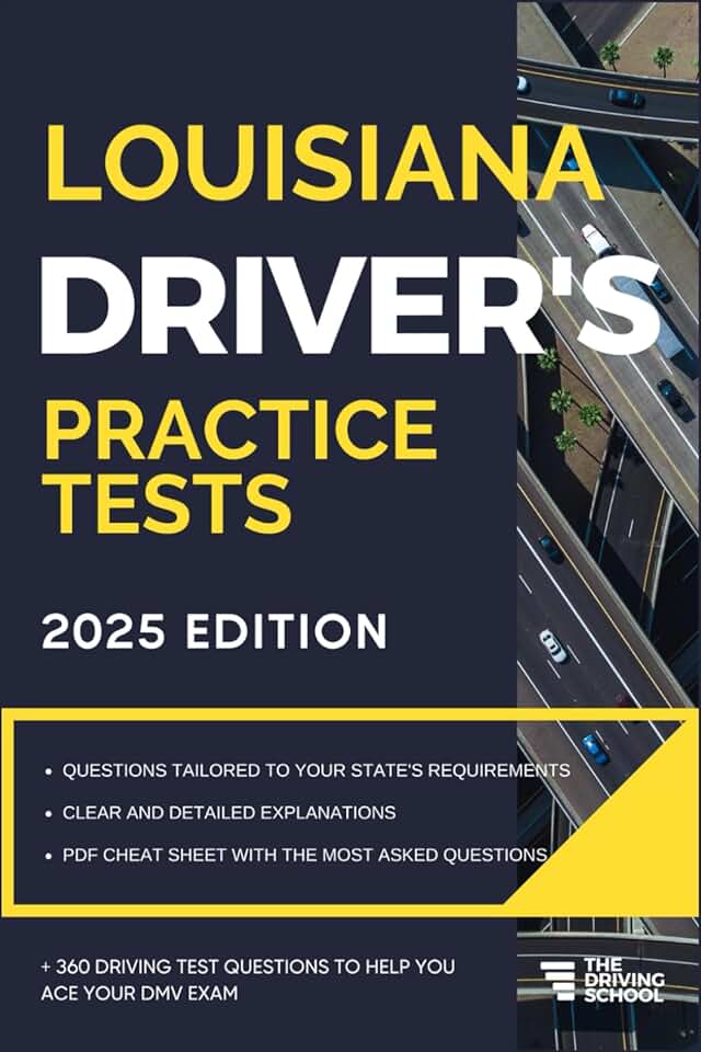 Louisiana DMV Practice Test Book