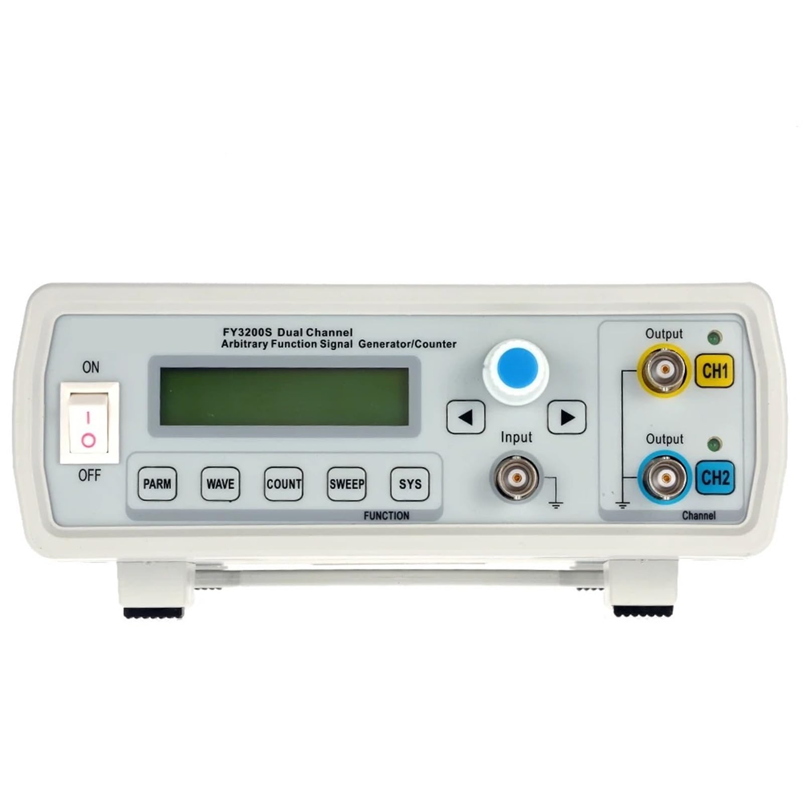 VCHICS Digitaler DDS-Funktionsgenerator, zweikanaliger 12-Bit-Sinuswellengenerator mit 250MSa/s und 24MHz beliebiger Wellenform/Pulsfrequenzsignalgenerator Für Elektroprojekte(Kitchen Treasure)