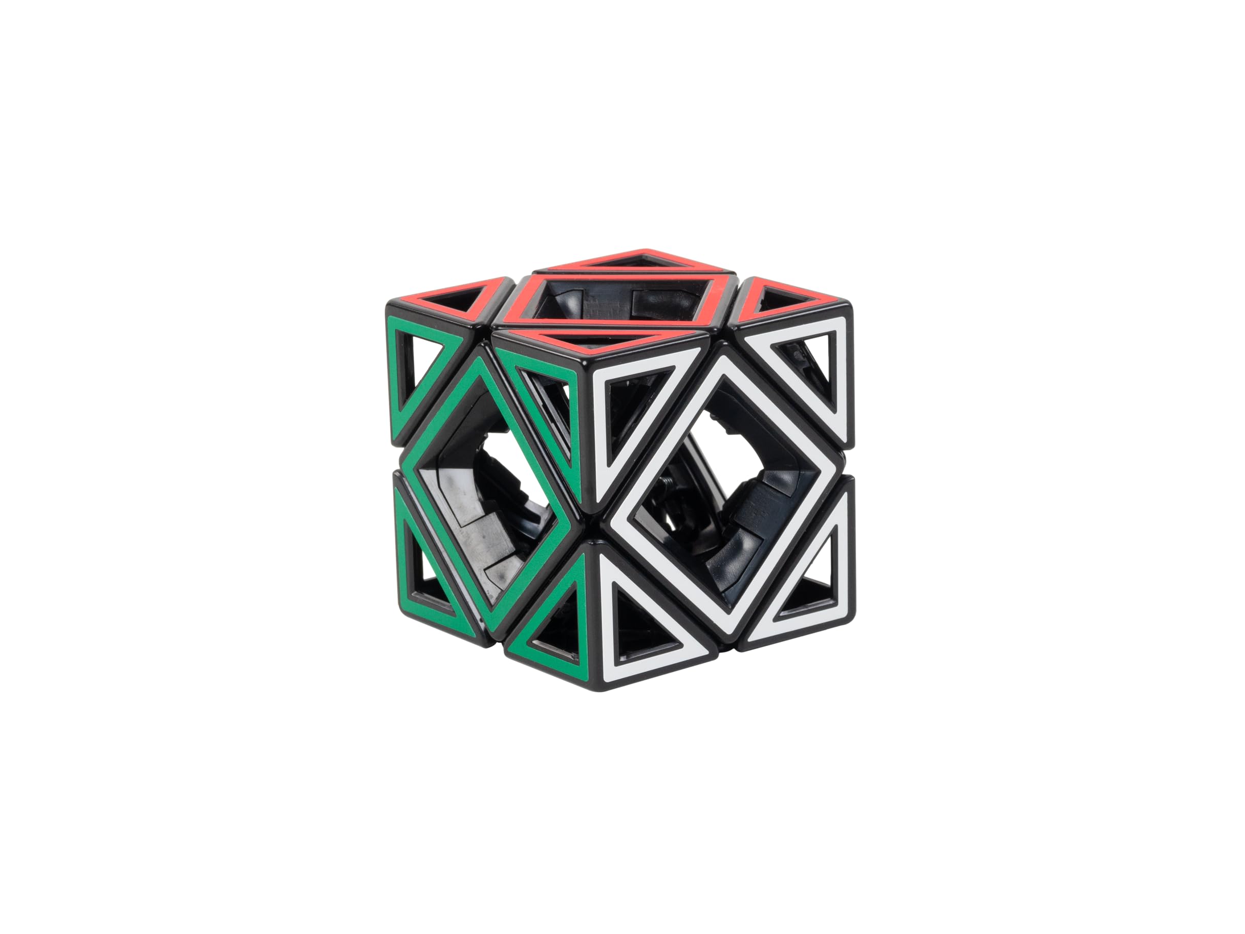 Meffert's Hohl Skewb Cube Puzzle - Farbenfroher & Herausfordernder Denkspiel-Würfel