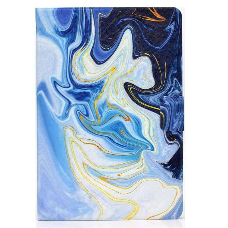 Étui Samsung Galaxy Tab A7 10.4 2022 SM T509 protection intégrale rabat bleu