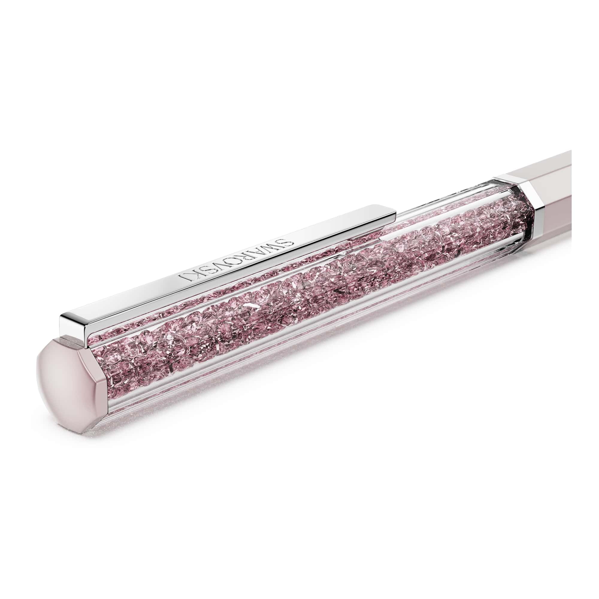 Swarovski Crystalline penna a sfera, Laccata rosa, Cromata