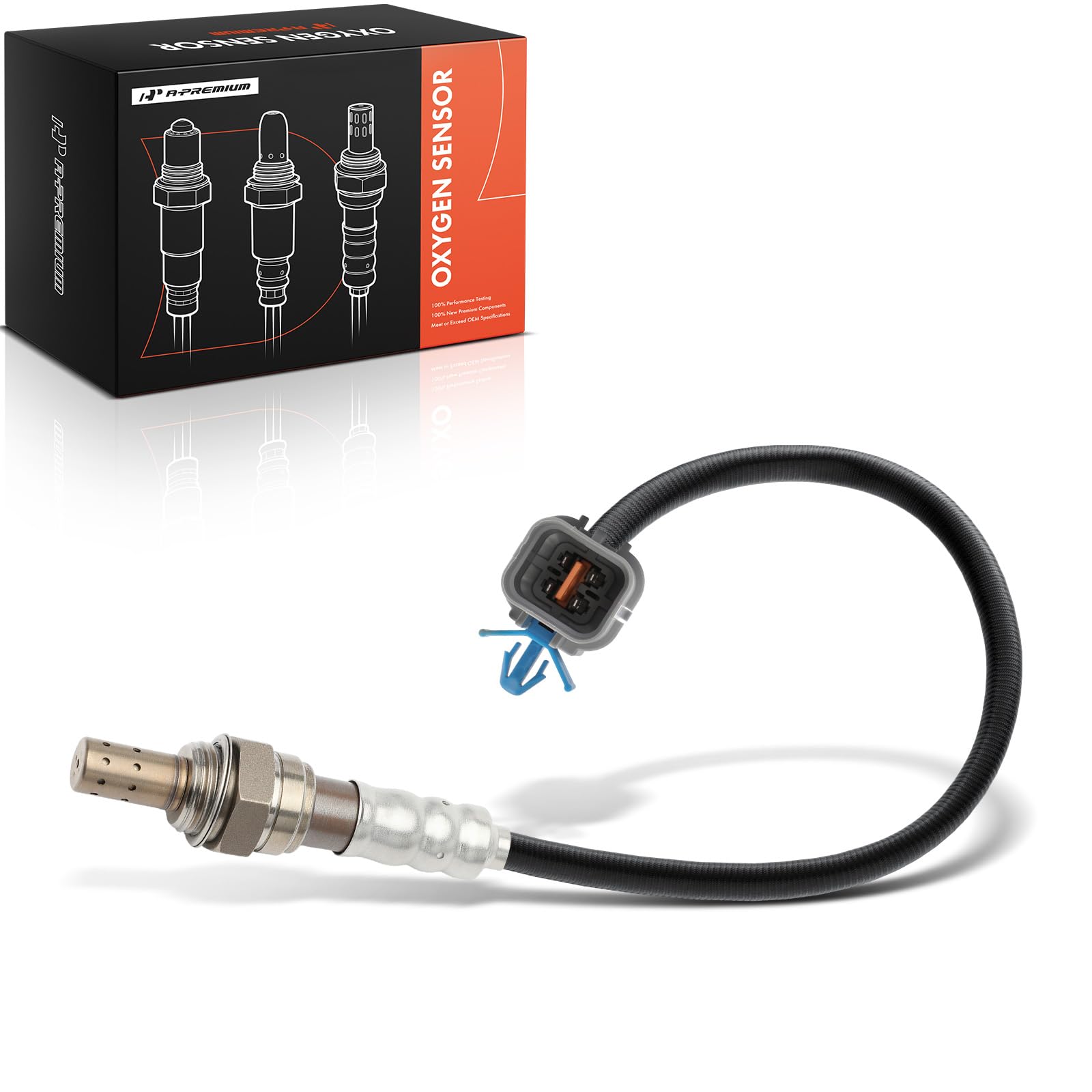 A-Premium O2 Oxygen Sensor for Hyundai Sonata 02-05 Tiburon 03-08 Tucson 05-09 Santa Fe Kia Sportage 05-10 Optima Rondo 2.7L-image-11